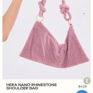Hera Nano Rhinestone Bag Pink